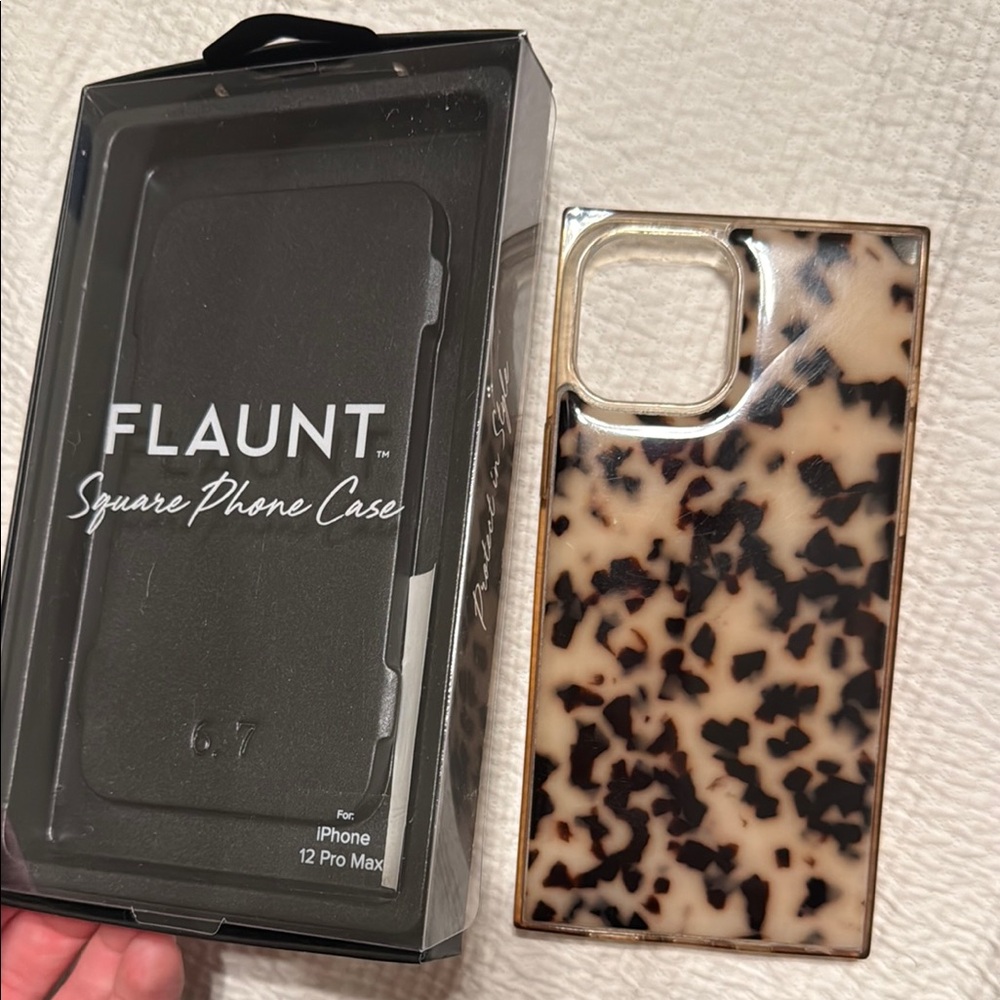 Flaunt square iPhone 12 Pro Max case